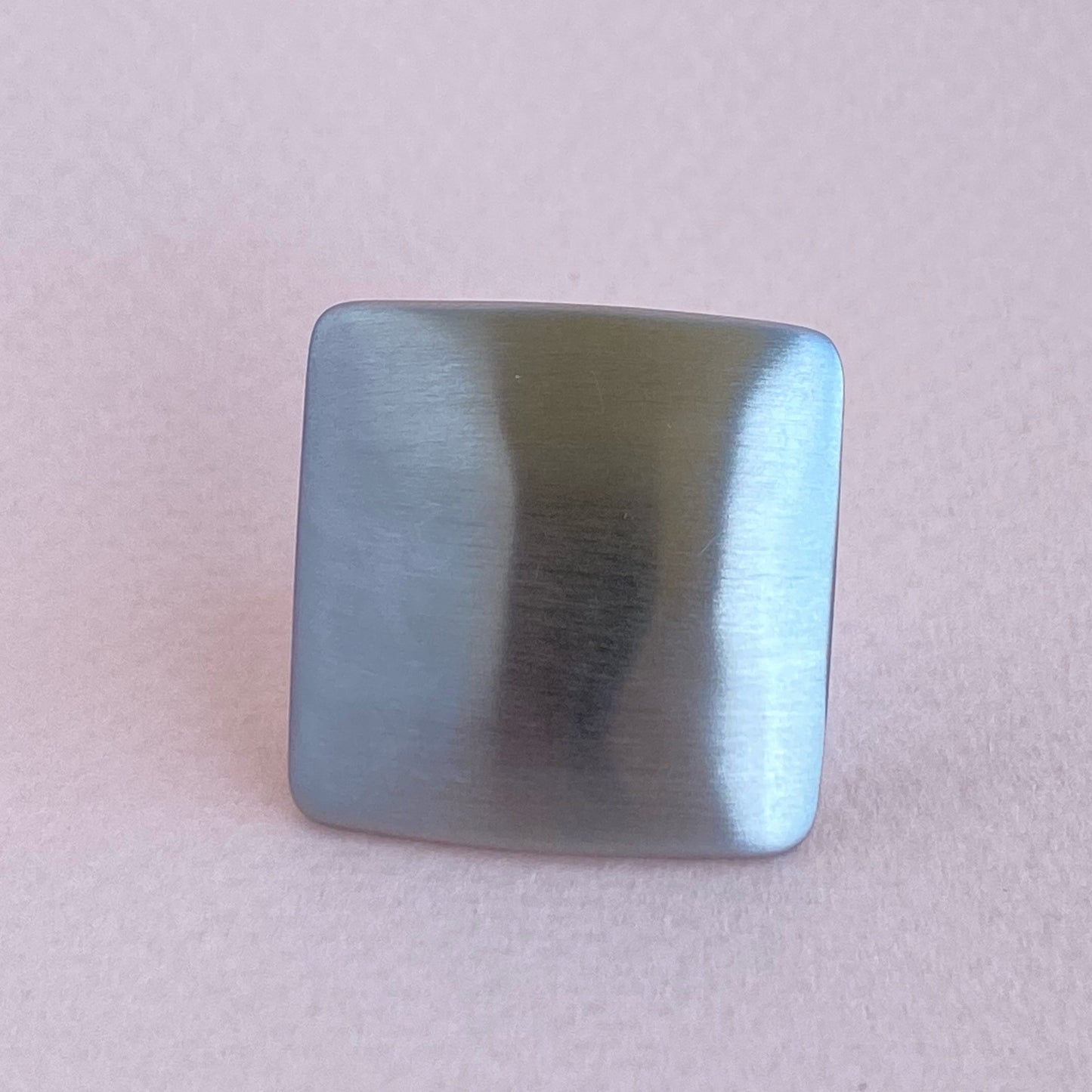 Anillo Cuadrado Grande Silver CUAD001