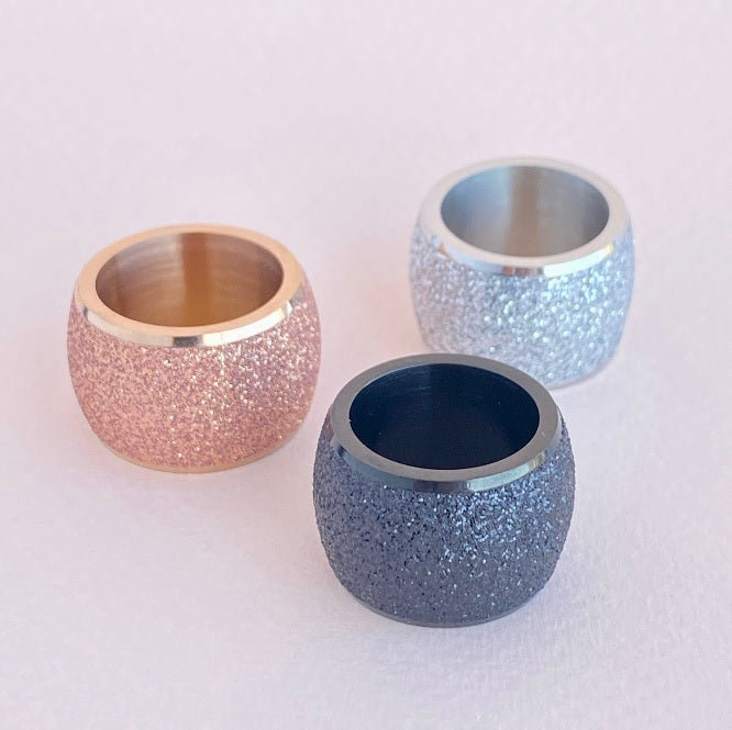 Anillo Silver Opaco con Brillo