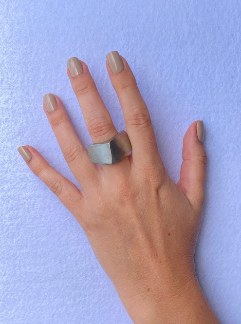 Anillo Tuerca Silver