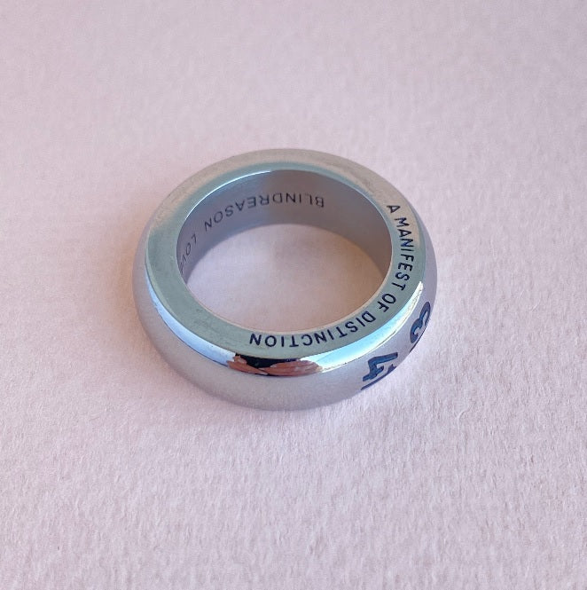 Anillo Unisex 1314 Silver
