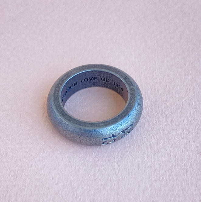 Anillo Unisex Grueso Retro 1314