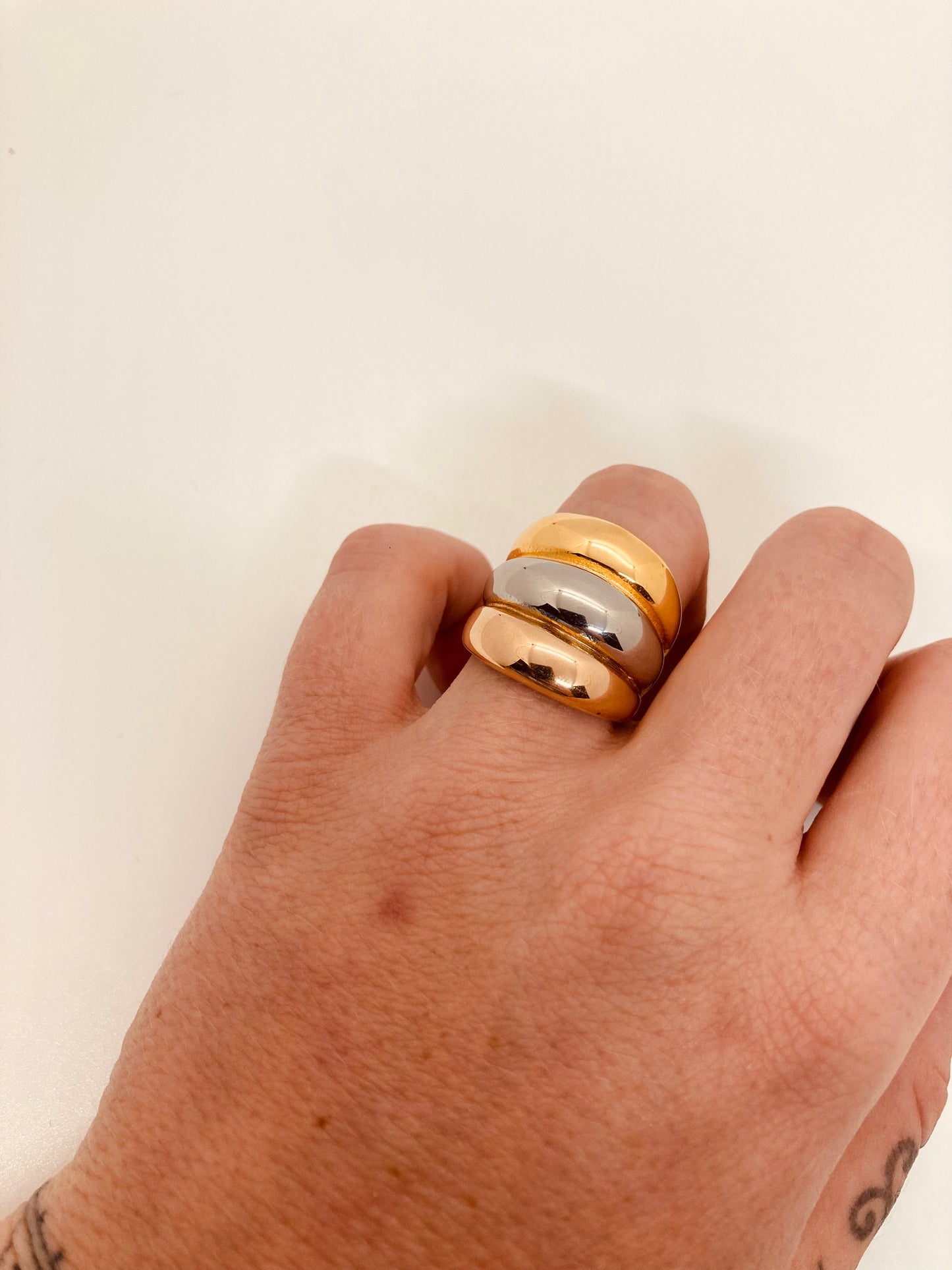 Anillo Triple 3 Colores