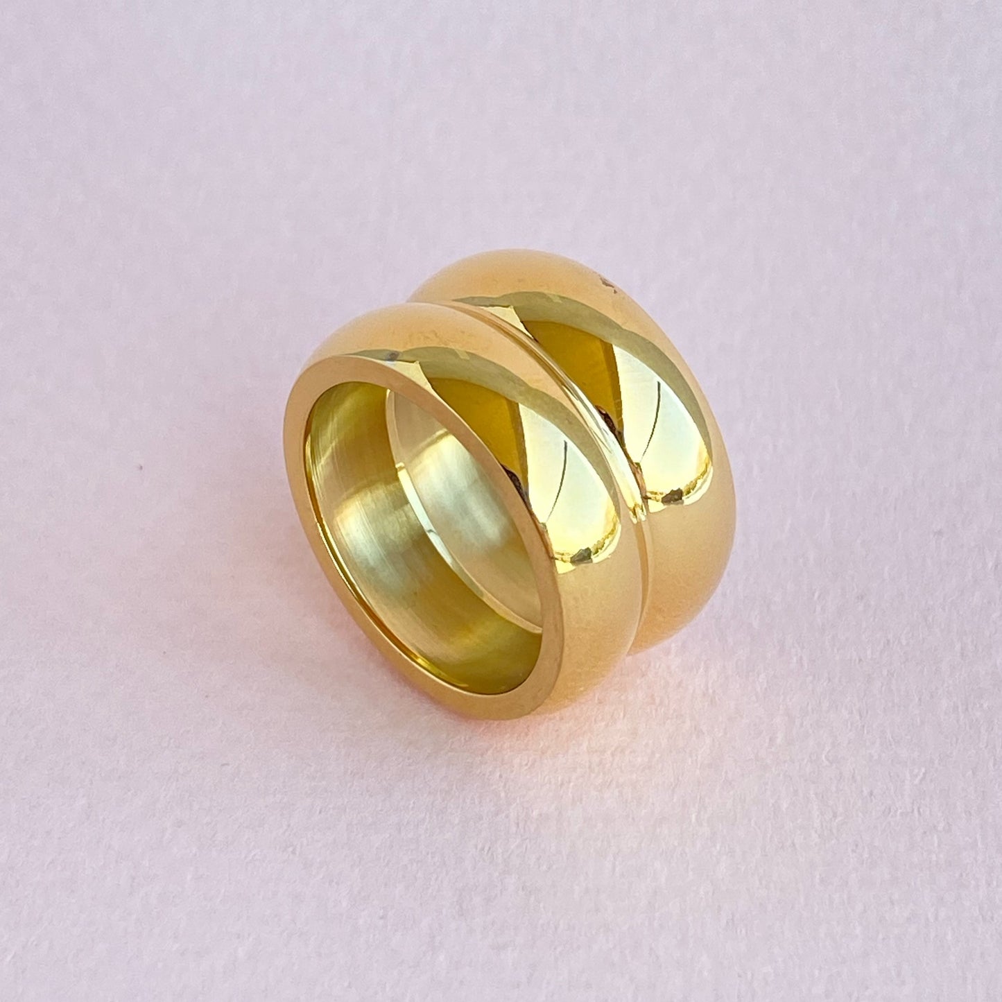 Anillo Bold Doble Gold