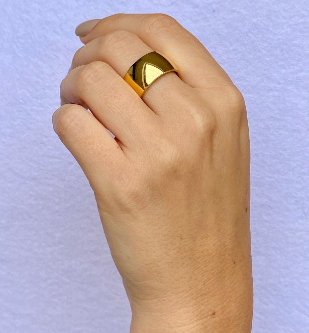 Anillo Bombé Gold