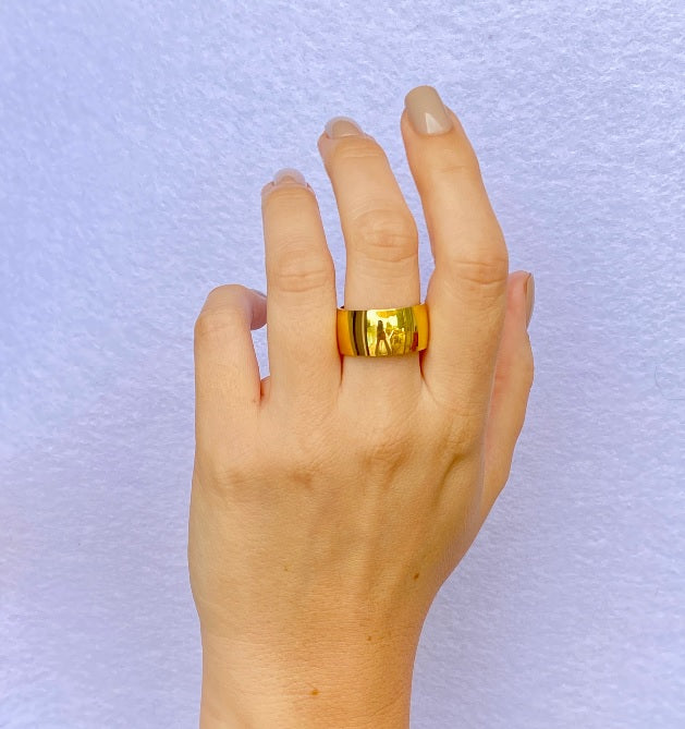 Anillo Bombé Gold