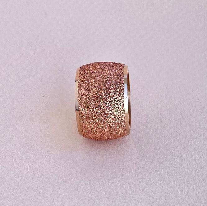 Anillo Rose Gold Opaco con Brillo