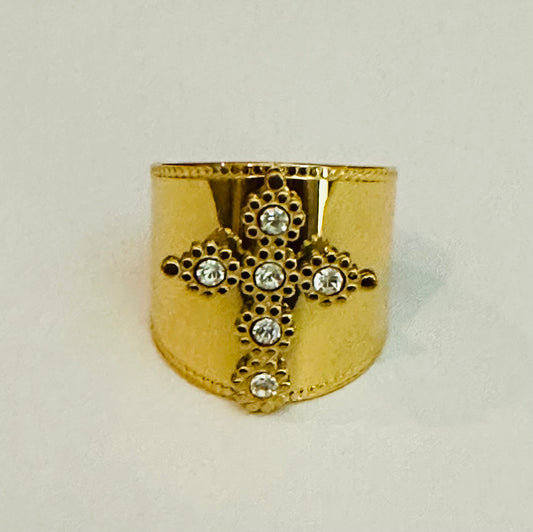 Anillo Gold Cruz